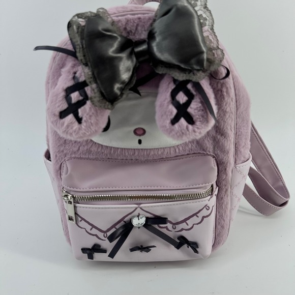 Her Universe Handbags - My Melody Goth Kawaii Plush Backpack Her Universe Sanrio Cosplay Cute